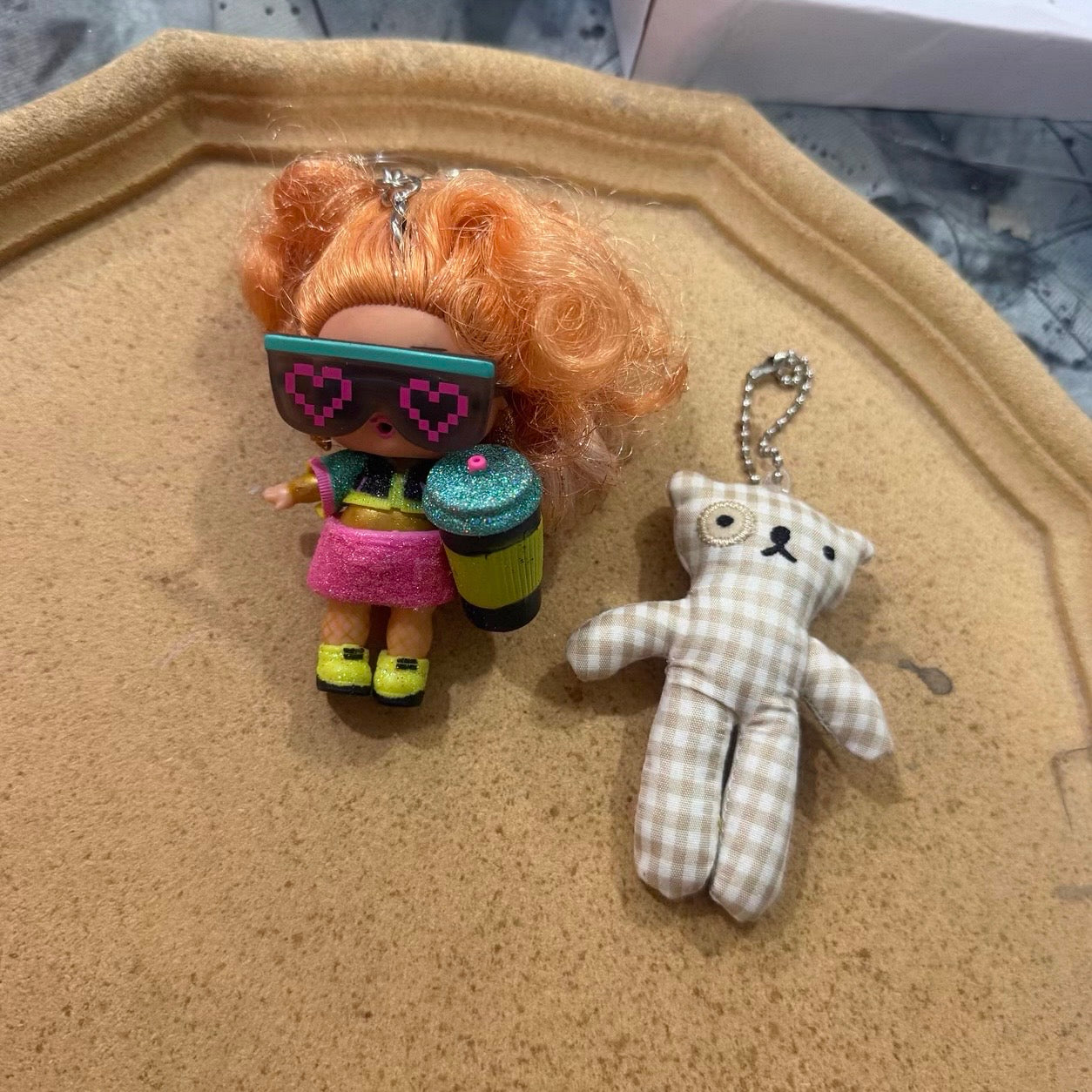Vintage Y2K L.O.L. Surprise Cute Doll Bundle – Punk Y2K Keychain Bag Charm