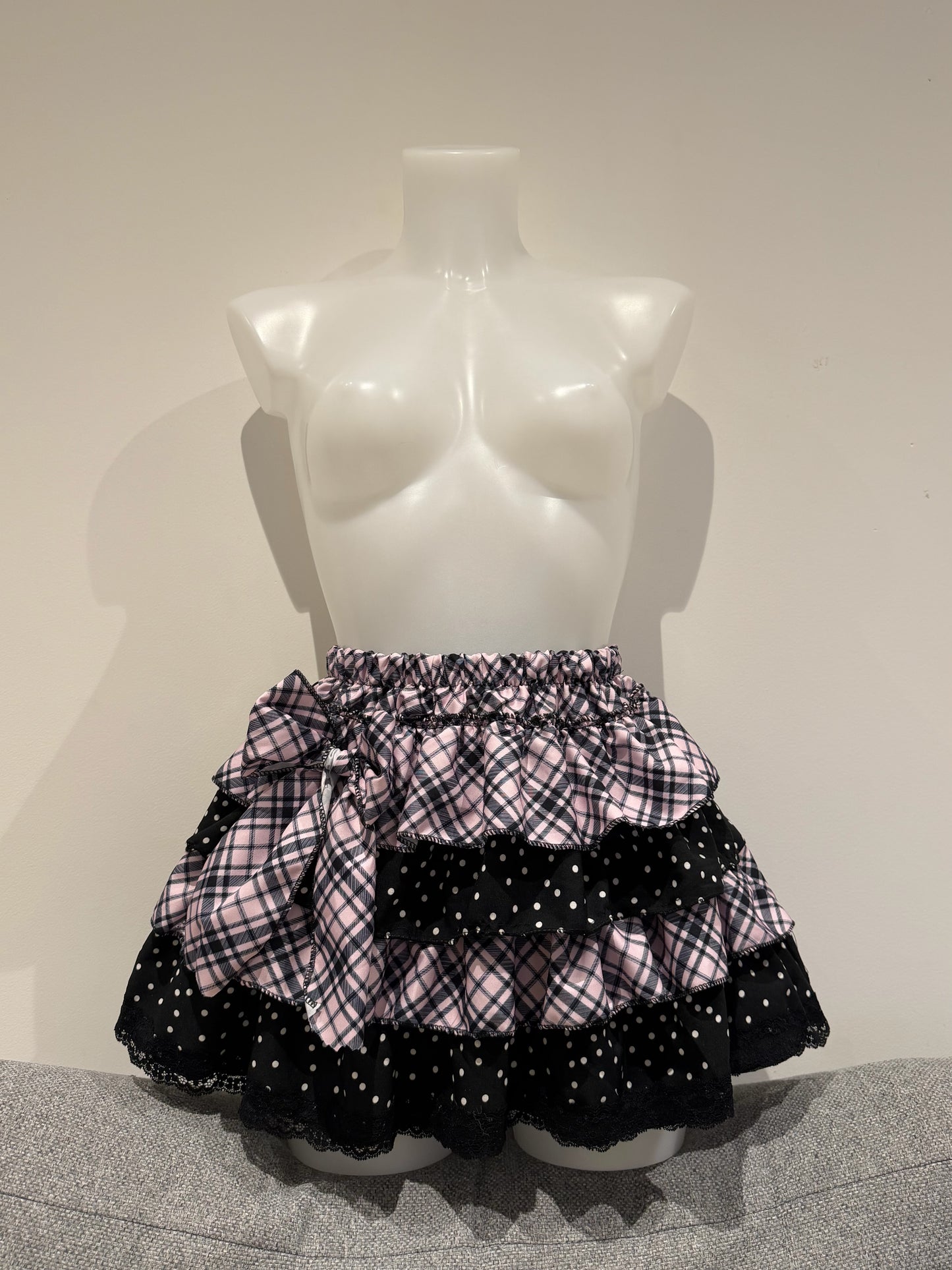 Y2K Sweet Punk Kawaii Mini Cake Skirt Party Club Style