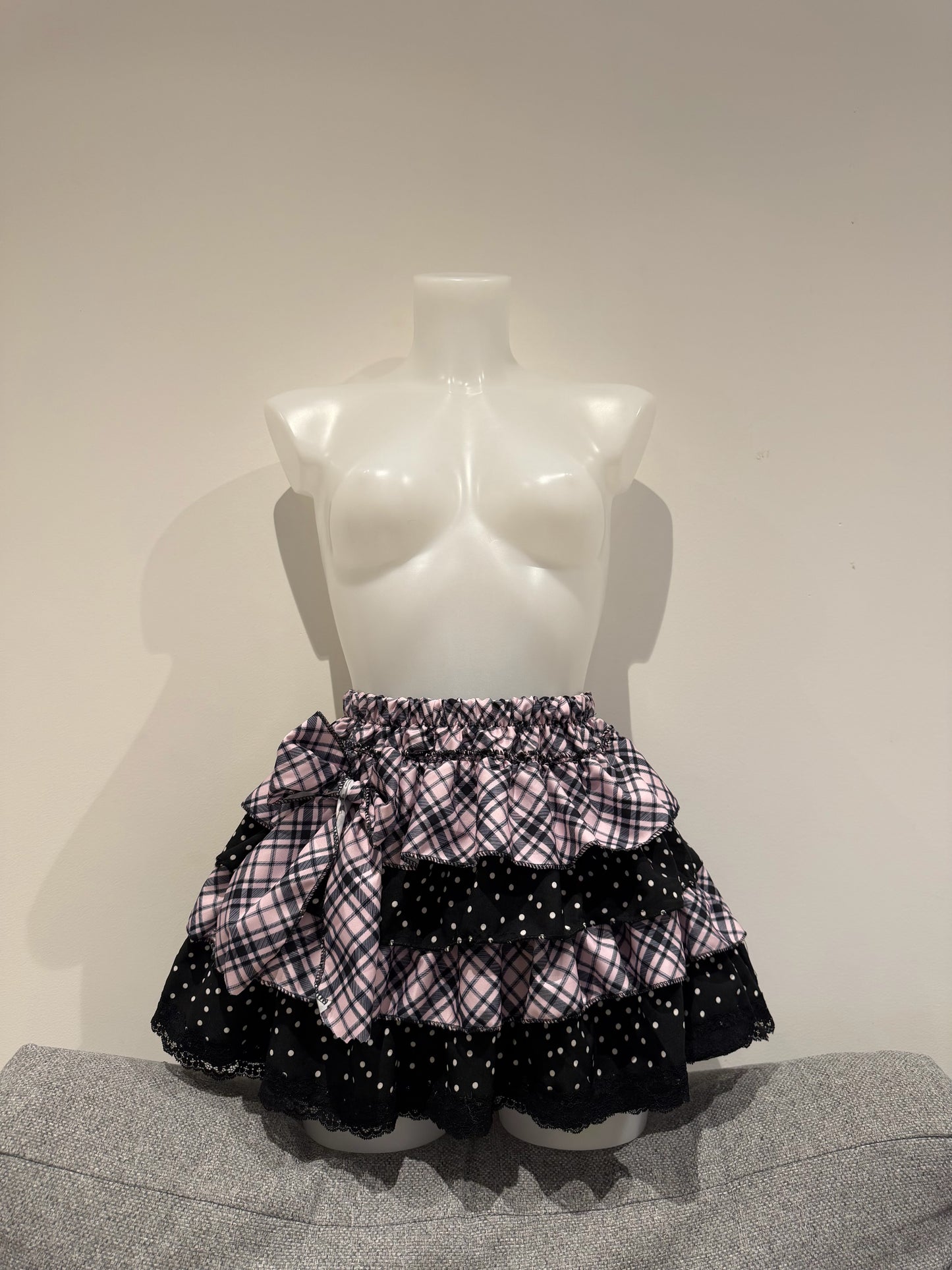 Y2K Sweet Punk Kawaii Mini Cake Skirt Party Club Style