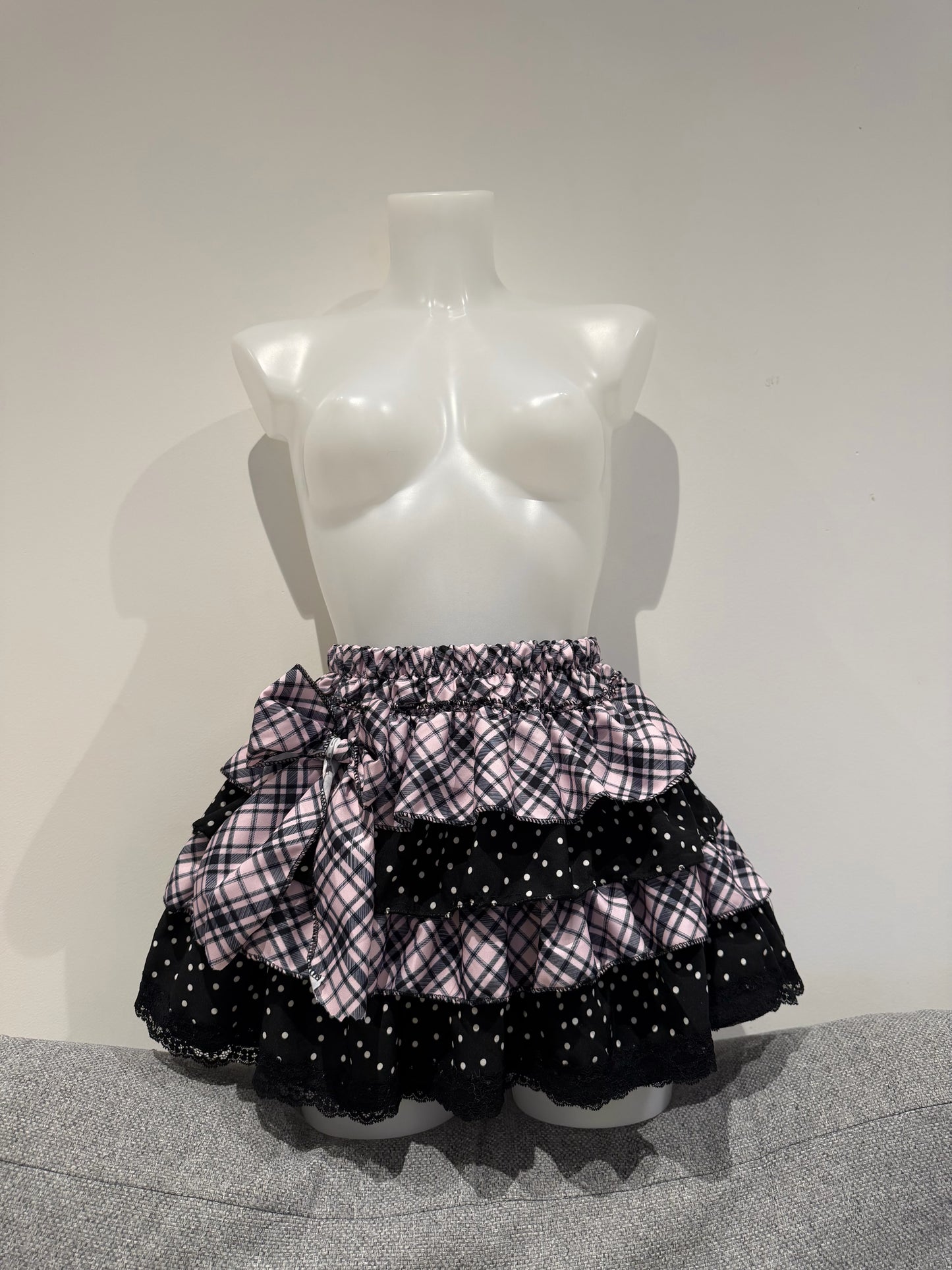 Y2K Sweet Punk Kawaii Mini Cake Skirt Party Club Style