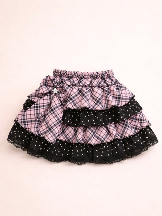 Y2K Sweet Punk Kawaii Mini Cake Skirt Party Club Style
