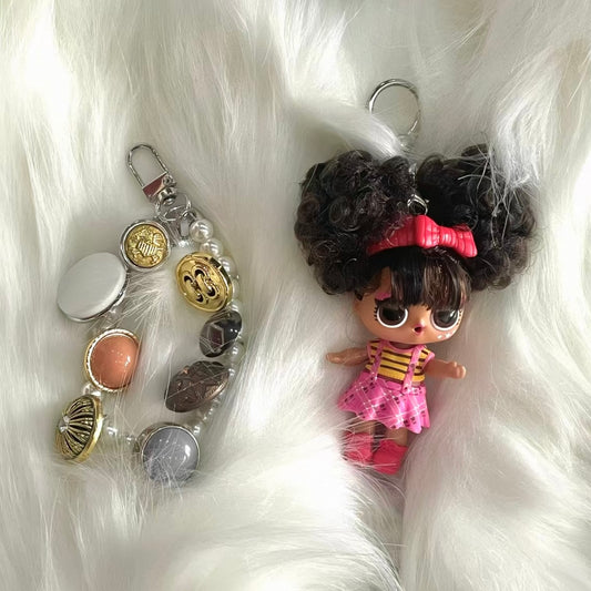 Vintage Y2K L.O.L. Surprise Cute Kawaai Doll Bundle – Cute Keychain Bag Charm